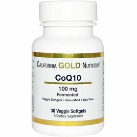 California Gold Nutrition CoQ10 100 мг 30 капс.