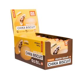 Chikalab Протеиновое бисквитное печенье Chika Biscuit с начинкой 50 гр.