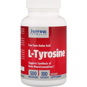 Jarrow Formulas L-Tyrosine 500 мг 100 капс.