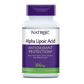 Natrol Alpha Lipoic Acid 300 мг 50 капс.