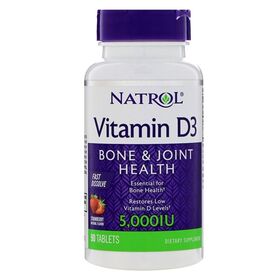 Natrol Vitamin D3 Fast Dissolve 5000 IU 90 таб.