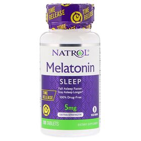 Natrol Melatonin Time Release 5 мг 100 таб.