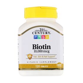 21st Century Biotin 10000 мкг 120 таб.