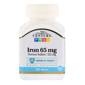 21st Century Iron 65 мг 120 таб.