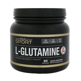 California Gold Nutrition L-GLUTAMINE AjiPure, без глютена, 454 грамм