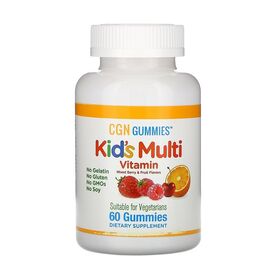 California Gold Nutrition Kids Multi Vitamin (со вкусом ягод и фруктов) 60 мармеладок