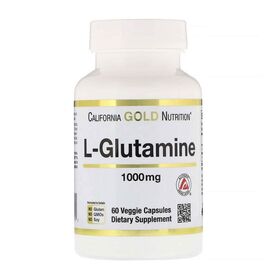 California Gold Nutrition L-Glutamine 1000 мг 60 капс.
