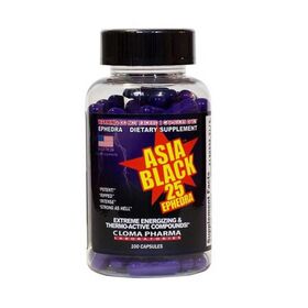 Cloma Pharma Asia Black 25 100 капс.