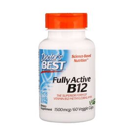 Doctor's Best Fully Active B12 1500 мкг 60 капс.