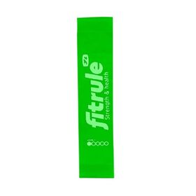 Фитнес-резинка для ног FitRule, нагрузка до 10 кг, цвет зеленый