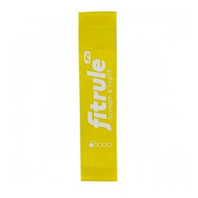 Фитнес-резинка для ног FitRule, нагрузка до 3 кг, цвет желтый