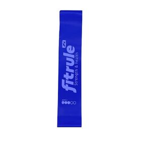 Фитнес-резинка для ног FitRule, нагрузка до 8 кг, цвет синий