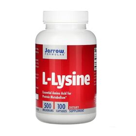 Jarrow Formulas L-Lysine 500 мг 100 капс.