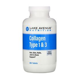 Lake Avenue Collagen Type 1 & 3 1000 мг 365 таб.