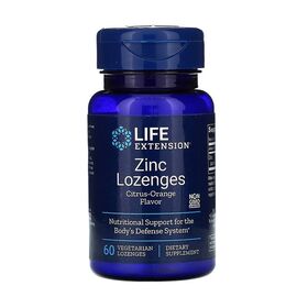 Life Extension Zinc Lozenges (Цинковые леденцы, цитрусово-апельсиновый вкус) 60 леденцов