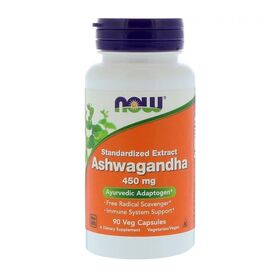 NOW Ashwagandha 450 мг 90 веган капсул