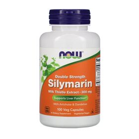 NOW Silymarin 300 мг 100 веган капсул