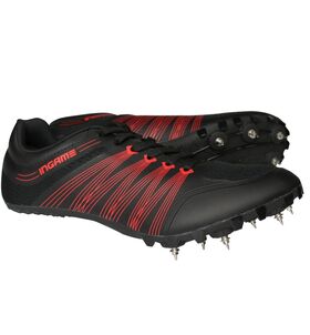 Шиповки беговые Fast Ingame INR-041, черно-красный