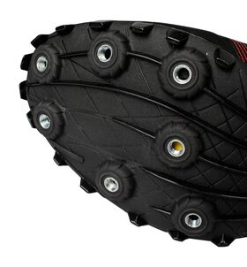 Шиповки беговые Fast Ingame INR-041, черно-красный