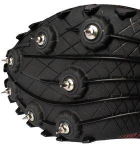 Шиповки беговые Fast Ingame INR-041, черно-красный