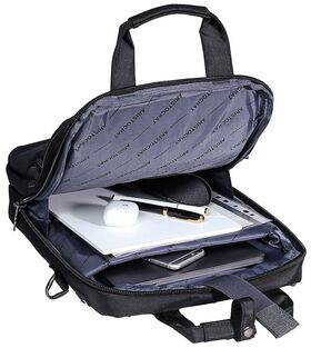 Портфель-рюкзак-планшет ARISTOCRAT 2414 BLACK, под ноутбук до 14.3"