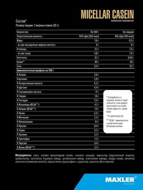 Maxler Micellar Casein 450 грамм