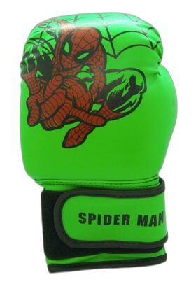 Перчатки боксерские Spider Man green (детские, 3-10 лет) 6 Oz