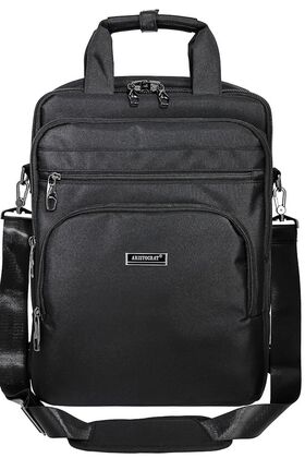 Портфель-рюкзак-планшет ARISTOCRAT 2414 BLACK, под ноутбук до 14.3"