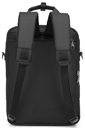 Портфель-рюкзак-планшет ARISTOCRAT 2414 BLACK, под ноутбук до 14.3"