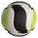 Мяч волейбольный INGAME FLUO черно-бело-зеленый IVB-103