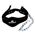 BoyBo Тяги для головы с цепью для тренировок мышц шеи BD230, кожа