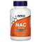 NOW NAC Acetyl Cysteine 600 мг 100 веган капсул